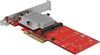 Picture of Delock PCI Express x8 Card to 2 x internal NVMe M.2 Key M - Low Profile Form Factor