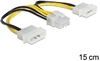 Изображение Delock Power Cable 8 Pin EPS - 2 x 4 Pin Molex