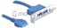 Attēls no Delock Slot bracket 1 x 19 pin USB 3.0 pin header female internal > 2 x USB 3.0 Type-A female external Low Profile