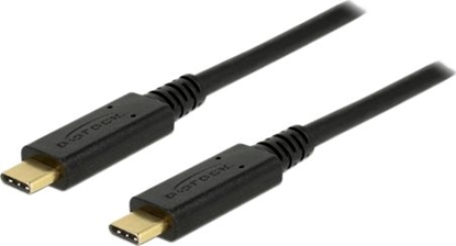 Picture of Delock USB 3.1 Gen 1 (5 Gbps) cable Type-C to Type-C 2 m PD 3 A E-Marker