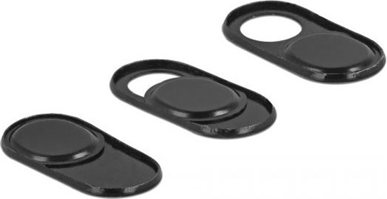 Picture of Delock Webcam Cover for Laptop, Tablet and Smartphone 3 pack