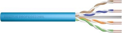 Изображение Digitus Assmann CAT 6A U-UTP INST CABLE 305 M/AWG 23 SIMPLEX LIGHT BLUE