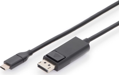 Attēls no Digitus USB Type-C Gen 2 adapter / converter cable, Type-C to DP