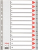 Picture of Divider Esselte PP, A4, numbers 1-12, plastic