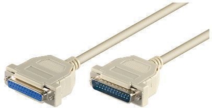 Picture of MicroConnect DB-25 - DB-25, 1.8m, Szary (MODGR2)