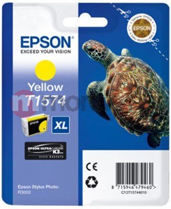 Picture of Epson ink cartridge yellow T 157                     T 1574