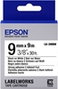 Picture of Epson Label Cartridge Strong Adhesive LK-3WBW Black/White 9mm (9m)