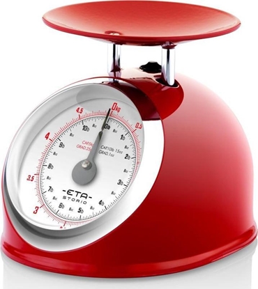 Picture of ETA | Kitchen scale | ETA577790030 Storio | Maximum weight (capacity) 5 kg | Graduation 25 g | Display type | Red