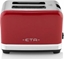 Attēls no ETA Storio Toaster 916690030 Power 930 W, Housing material Stainless steel, Red