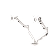 Picture of Fellowes Eppa Double monitor arm white