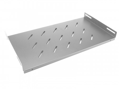 Picture of Fiksēts plaukts 19" komutācijas skapim, 550mm, pelēks