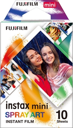 Picture of Filmiņas Fujifilm Instax mini Spray Art 10pcs