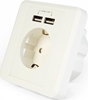 Picture of Gembird AC Wall Socket with 2 port USB Charger