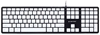 Picture of Gembird Chocolate Keyboard USB US Black with White keys