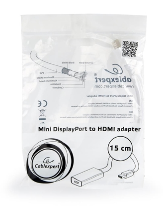 Picture of Gembird Mini DisplayPort - HDMI White