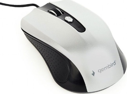 Изображение Gembird MUS-4B-01-BS Black/Silver