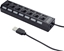 Picture of Gembird USB 2.0 7-port hub with switches Black