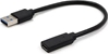 Изображение Gembird USB Male - USB Type C Female 0.1m Black
