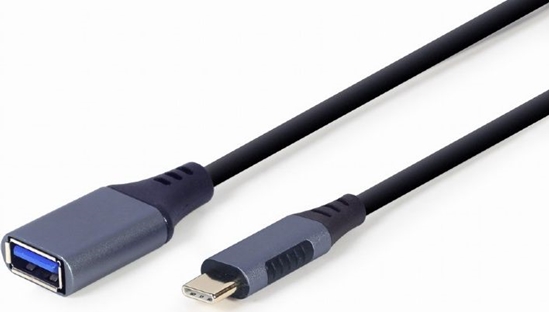 Picture of Gembird USB Type-C Male - USB Type-A Female Space Grey