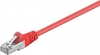 Picture of Goobay | CAT 5e patchcable, F/UTP, red
