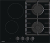 Picture of Gorenje | GCE691BSC | Hob | Gas on glass + vitroceramic | Number of burners/cooking zones 4 | Rotary knobs | Black