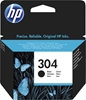 Изображение HP 304 Black Ink Cartridge, 120 pages, for HP DeskJet 2620,2630,2632,2633,3720,3730,3732,3735