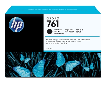 Picture of HP 761 400-ml Matte Black DesignJet Ink Cartridge