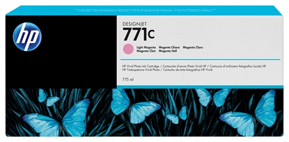 Attēls no HP 771C 775-ml Light Magenta DesignJet Ink Cartridge