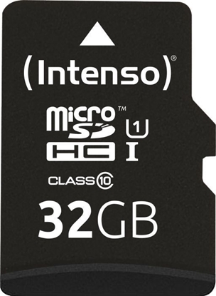 Изображение Intenso microSDHC           32GB C10 UHS-I Professional + Adapter