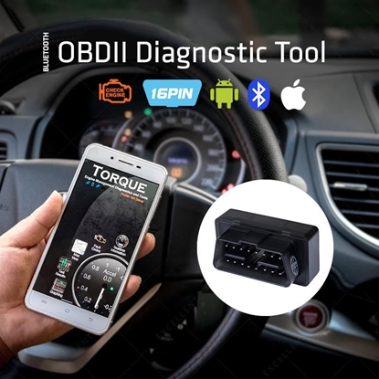 Attēls no Maclean Interfejs OBD2 Bluetooth 4.0 (MCE200)