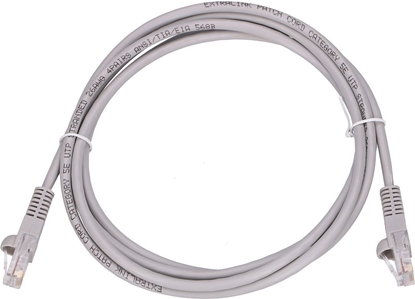 Attēls no ExtraLink Patchcord KAT.5E, UTP, 2m (EX.7676)