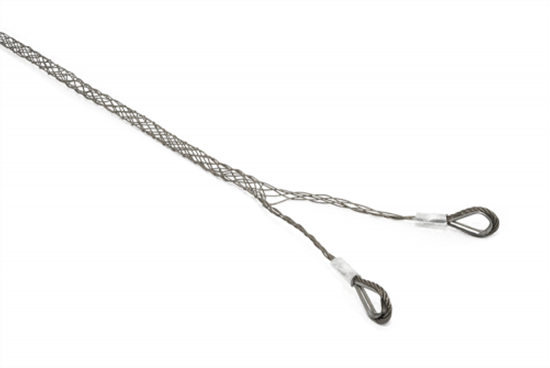 Picture of Kabeļu vilkšanas zeķe uzgalis ar 2x cilpām kabeļiem ar Ø5-10mm, garums 450mm