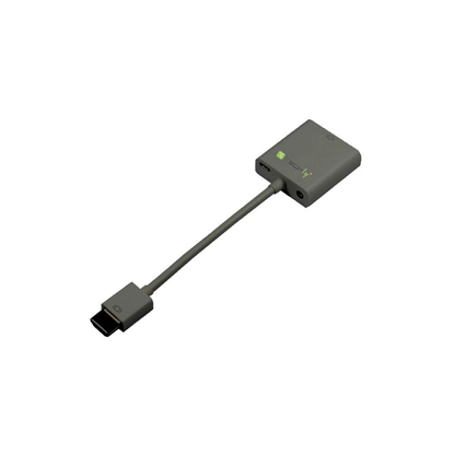 Pilt Konwerter HDMI męski na VGA żeński audio micro-USB