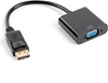 Изображение Adapter DisplayPort (M) -> VGA 15 pin (F) czarny na kablu