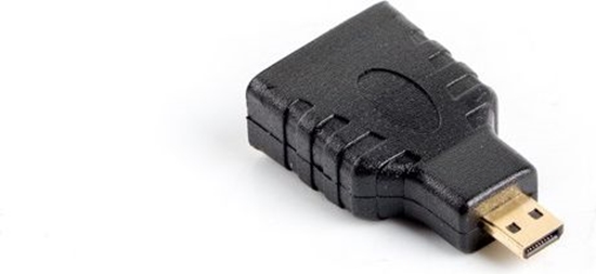 Изображение Adapter AV Lanberg HDMI Micro - HDMI czarny (AD-0015-BK)