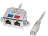 Picture of Adapter rodzielacz LAN RJ-45 - 2x RJ-45 FTP 
