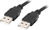 Изображение Kabel USB -A M/M 2.0 0.5m Czarny 