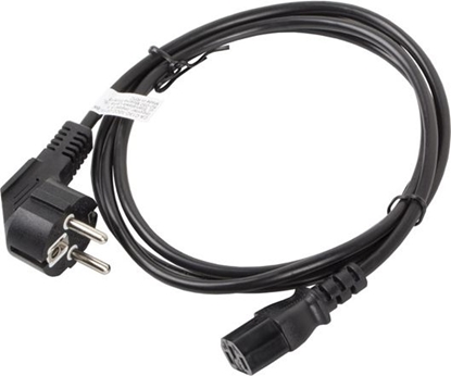Изображение Kabel zasilający CEE 7/7 - IEC 320 C13 1.8M czarny