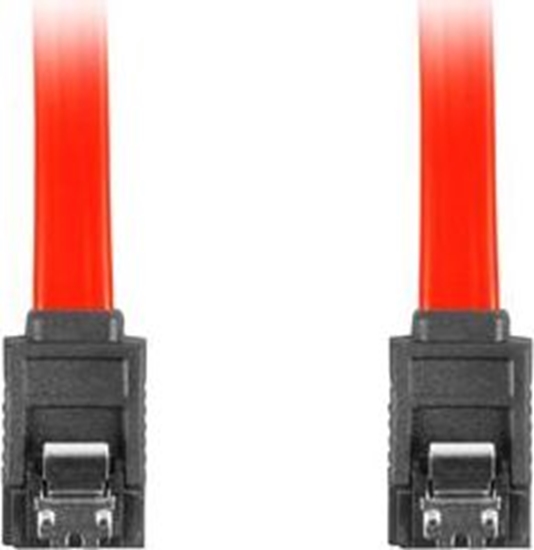 Picture of Lanberg SATA - SATA, 0.3m, Czerwony (CA-SASA-14CU-0030-R)