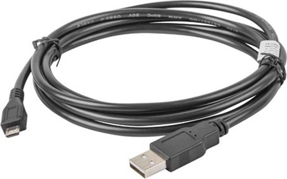 Attēls no Kabel USB 2.0 micro AM-MBM5P 1M czarny 