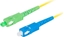 Attēls no Lanberg PATCHCORD WIATOWODOWY SM SC/APC-SC/UPC SIMPLEX 3.0MM LSZH G657A1 1M ÓTY LANBERG