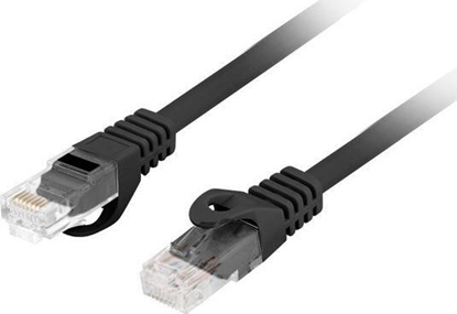 Изображение Lanberg | Patchcord Cat.6 UTP LSZH CU | PCU6-10CU-0150-BK | 1.5 m | Black