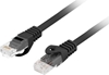 Picture of Lanberg Patchcord Cat.6 UTP LSZH CU | PCU6-10CU-1000-BK | 10 m