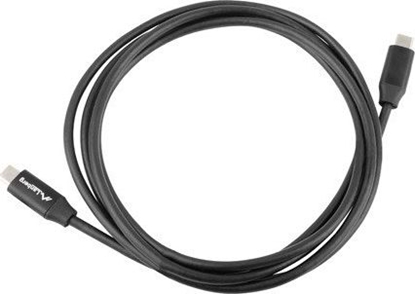 Изображение Kabel USB Lanberg USB-C - USB-C 1 m Czarny (CA-CMCM-40CU-0010-BK)