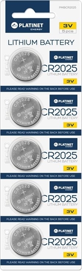 Изображение Platinet PMBCR2025 household battery Single-use battery CR2025 Lithium