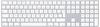 Изображение Apple Magic Keyboard mit Ziffernblock-MKMZB (deutsch) white