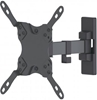 Picture of Manhattan TV & Monitor Mount, Wall, Tilt and Swivel, 1 screen, Screen Sizes: 13-42", Black, VESA 75x75 to 200x200mm, Max 20kg, Swivel with 2 pivots, Lifetime Warranty