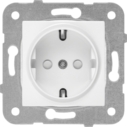 Picture of Meridian/Karre kontaktligzda ar zemējumu, bērnu aizsardzība