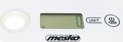 Attēls no Mesko | Kitchen scale | MS 3159w | Maximum weight (capacity) 5 kg | Graduation 1 g | Display type LCD | White