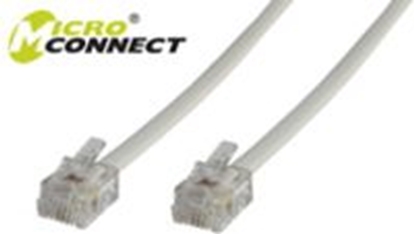 Picture of MicroConnect Patchcord RJ12 6C6P, 10m (MPK110)
